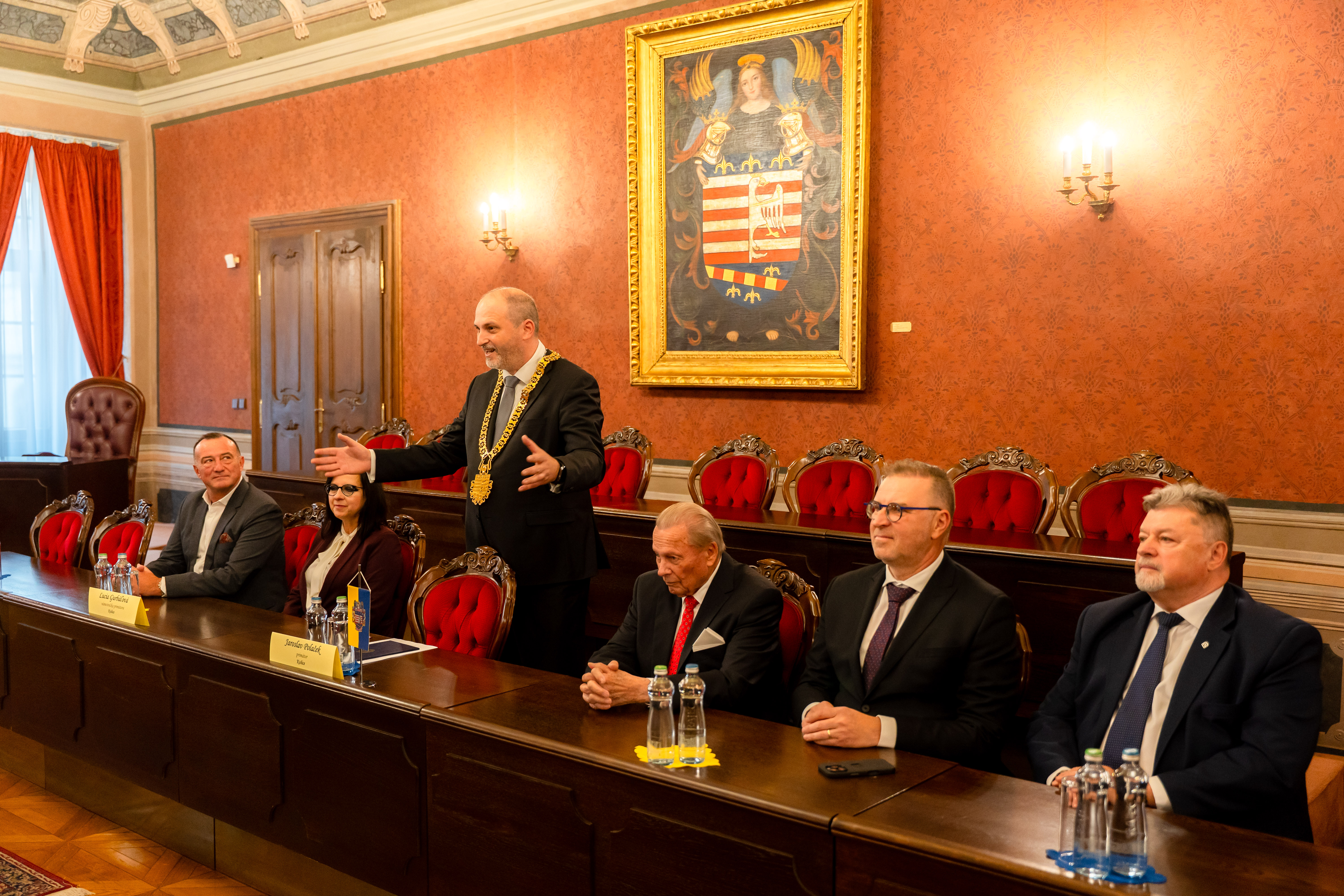 Prijatie prazskeho arcibiskupa Mons. Jana Graubnera -2